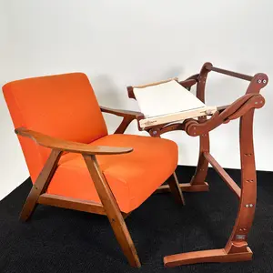 Embroidery frame and Q-Snap stand - THE ELOWEN - natural wood - W-STANDS INC. USA