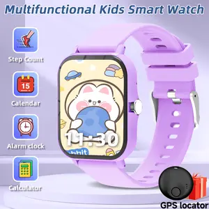 [Buy One Get One Free] Children's smartwatch comes with a free GPS tracker. Smartwatch features multiple sports modes, call reminders, remote camera control, alarm clock, calculator. The perfect gift for a child's holiday or birthday.