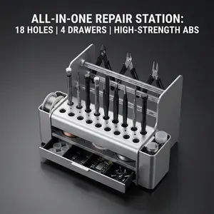 Tool Organizer for Pliers Screwdrivers DIY Electronics Repair Storage Rack Desktop Holder