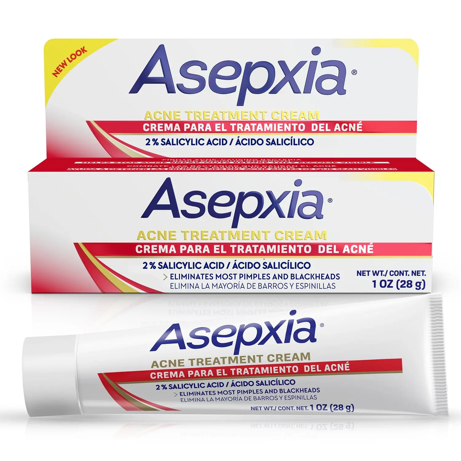 Asepxia Acne Treatment Cream for Face,rapid Maximum Strength Acne Treatment, Clears Pimples and Blackheads,