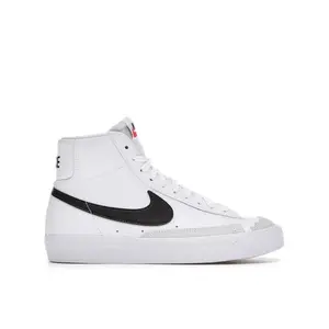 Nike Kid's Blazer Mid 77 White Black Basketball Shoes, from StockX
