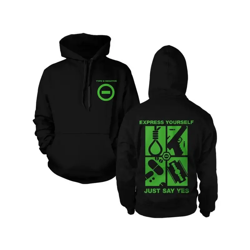 Type O Negative Just Say Yes Pullover Hoodie