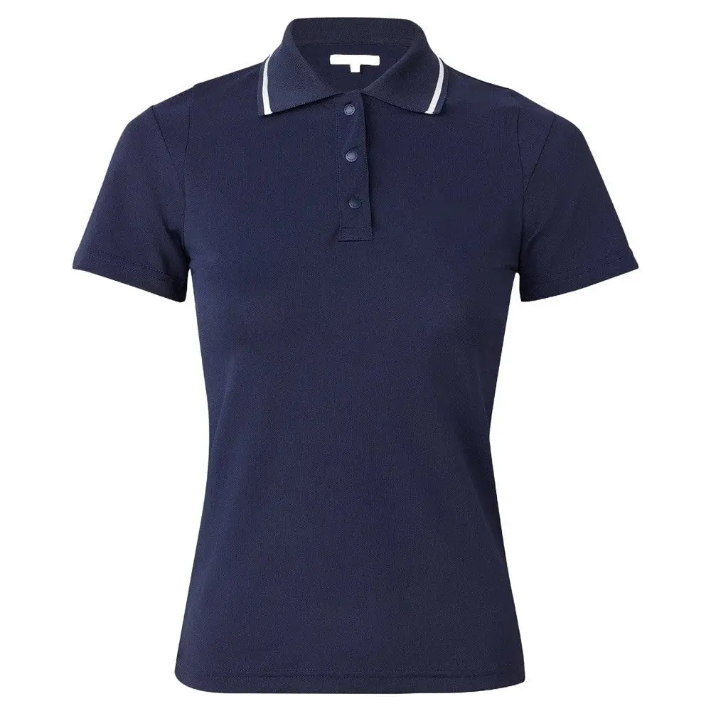 Malbon Womens's Evergreen Paloma Polo - Navy
