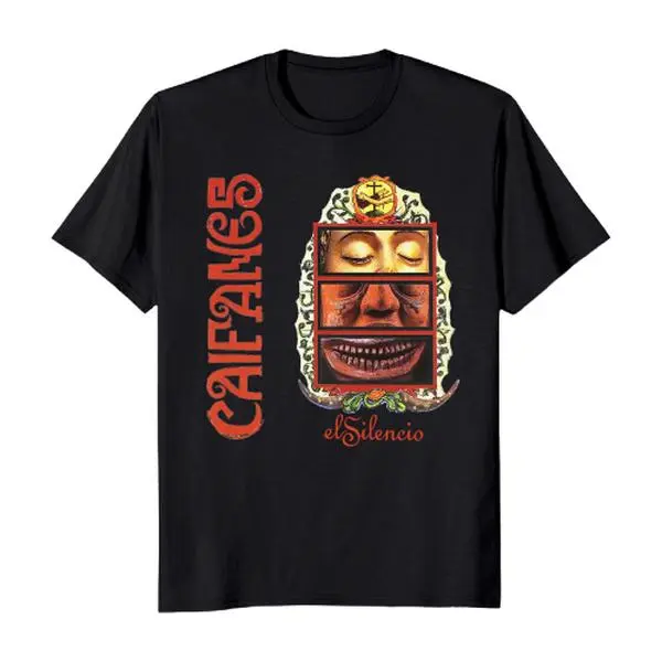 Caifanes El Silencio Shirt Vintage Latin Rock Band Tee Music Fan Unisex T-Shirt
