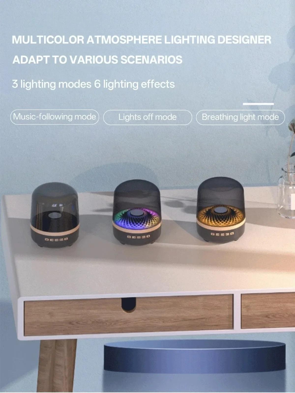 RGB Breathing Light Bluetooth Speaker | Powerful Subwoofer + Hi-Fi Stereo | Gaming Room & Home Theater Essential