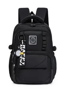 Korean Style Cool Backpack, Large Capacity Waterproof Student Bag, High School Laptop Backpack, Multi-Layer Load Relief, Unisex Campus Backpack