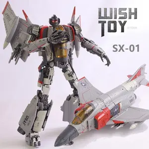 Thunder Warrior Transformation Masterpiece SX-01 SX01 Blitzwing Reissue Movie Series KO SPL55 Action Figure Robot Collection Toy