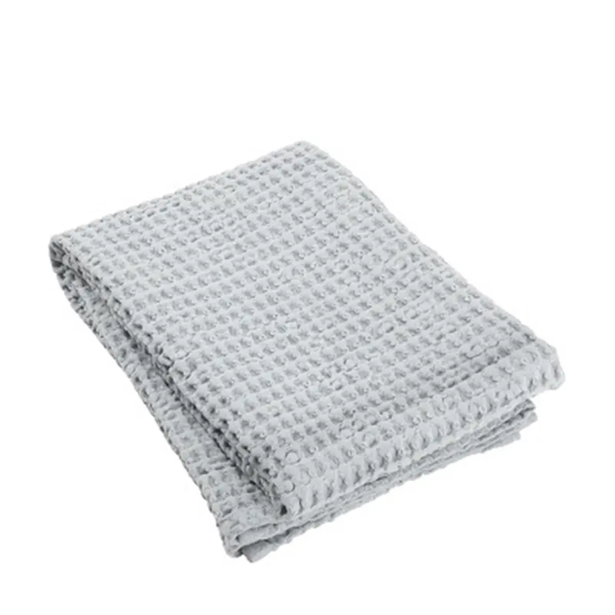 Blomus Caro Jumbo 100% Cotton Bath Towel - Unisex, Modern Intelligent Design, Corrugated Waffle Texture, Microchip Finish, Cotton Fiber, 28x57 in, 100% Cotton Bath Towels, Bath Towels