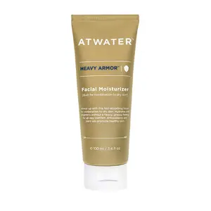 ATWATER Heavy Armor Facial Moisturizer: Fortified with 5% Niacinamide and Shea Butter Ideal for Dry and Sensitive Skin Types