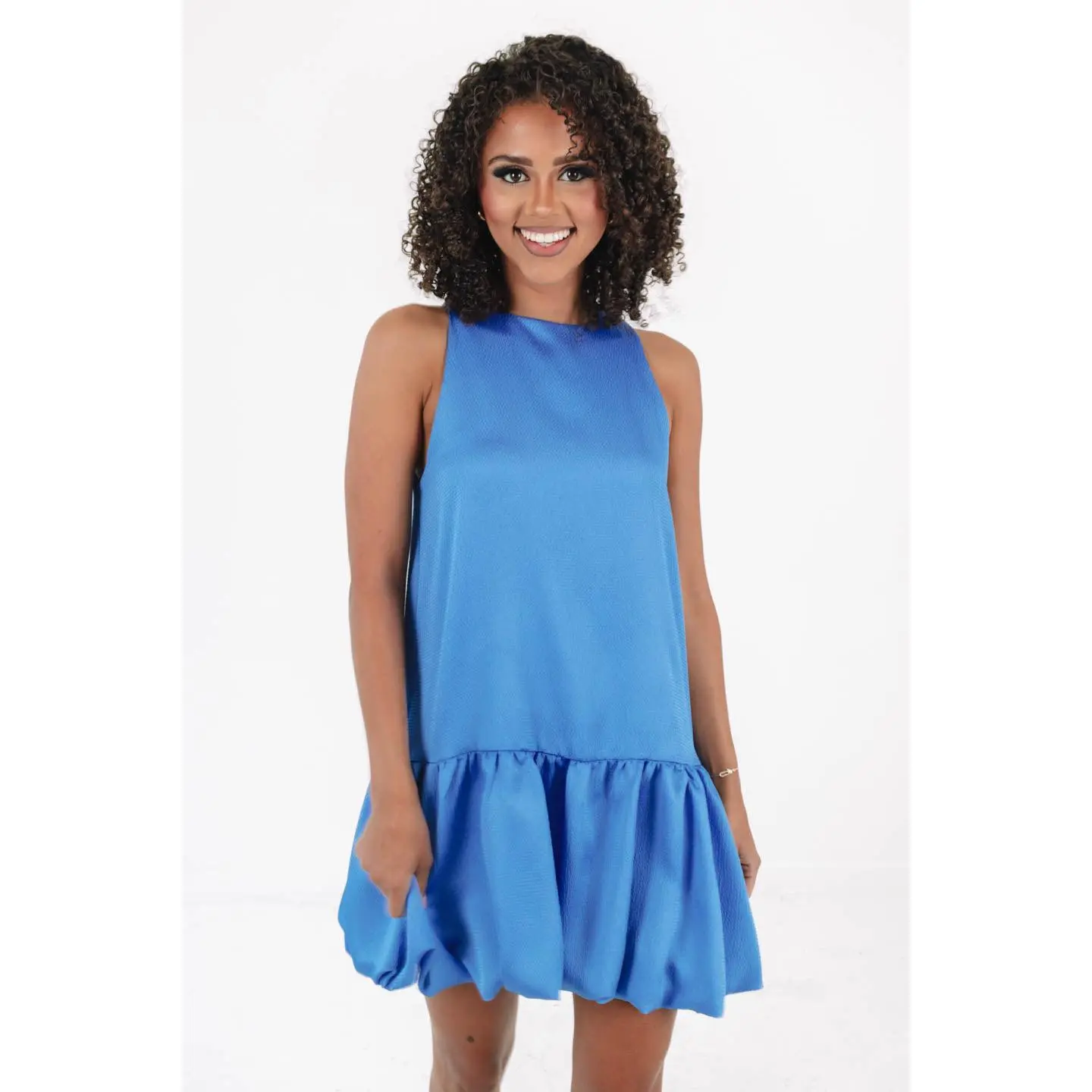Power Play Dress - Blue