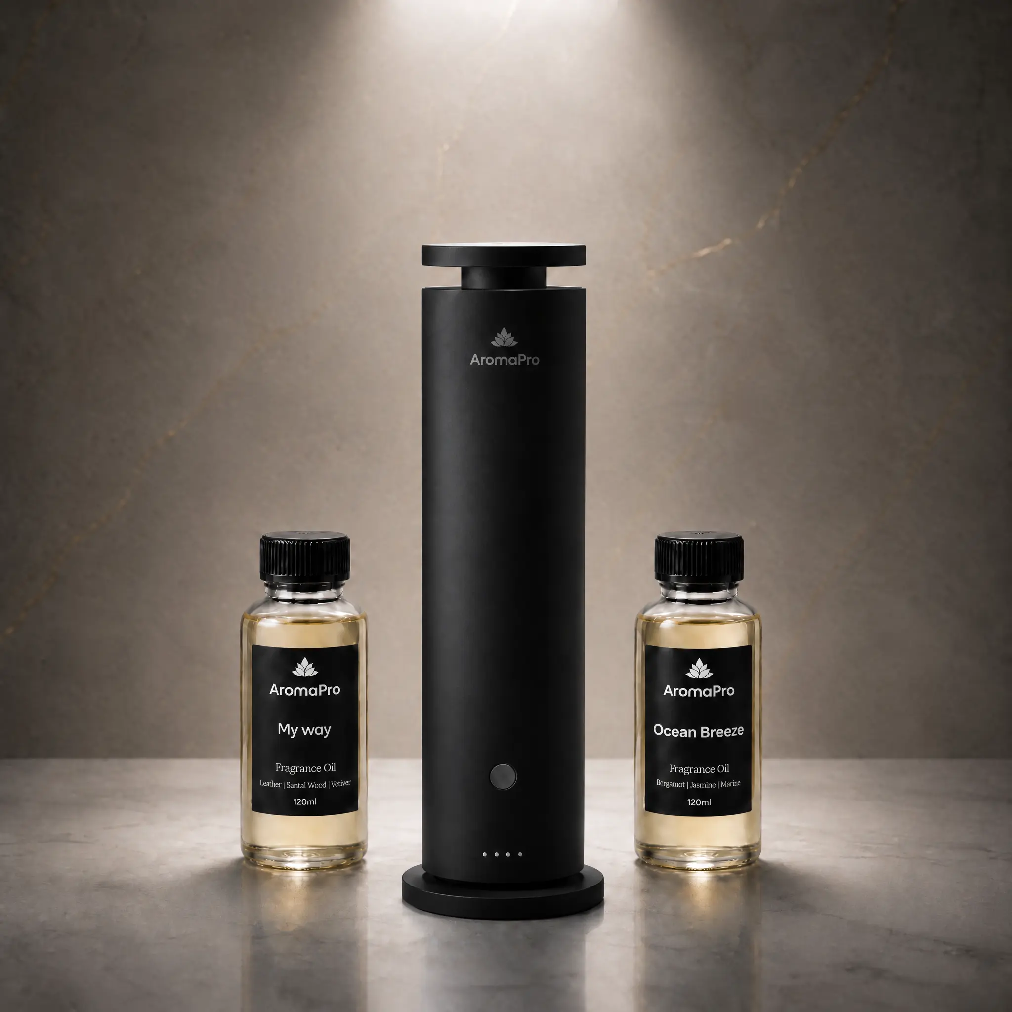 Premium Hotel-Style Home Fragrance Starter Kit - 120ml Paraben-Free, Fume-Free, Non-Toxic Essential Oil Aromatizer, 2 Aromatic Scent Oils for Indoor Stress Relief (Home Care Supplies)
