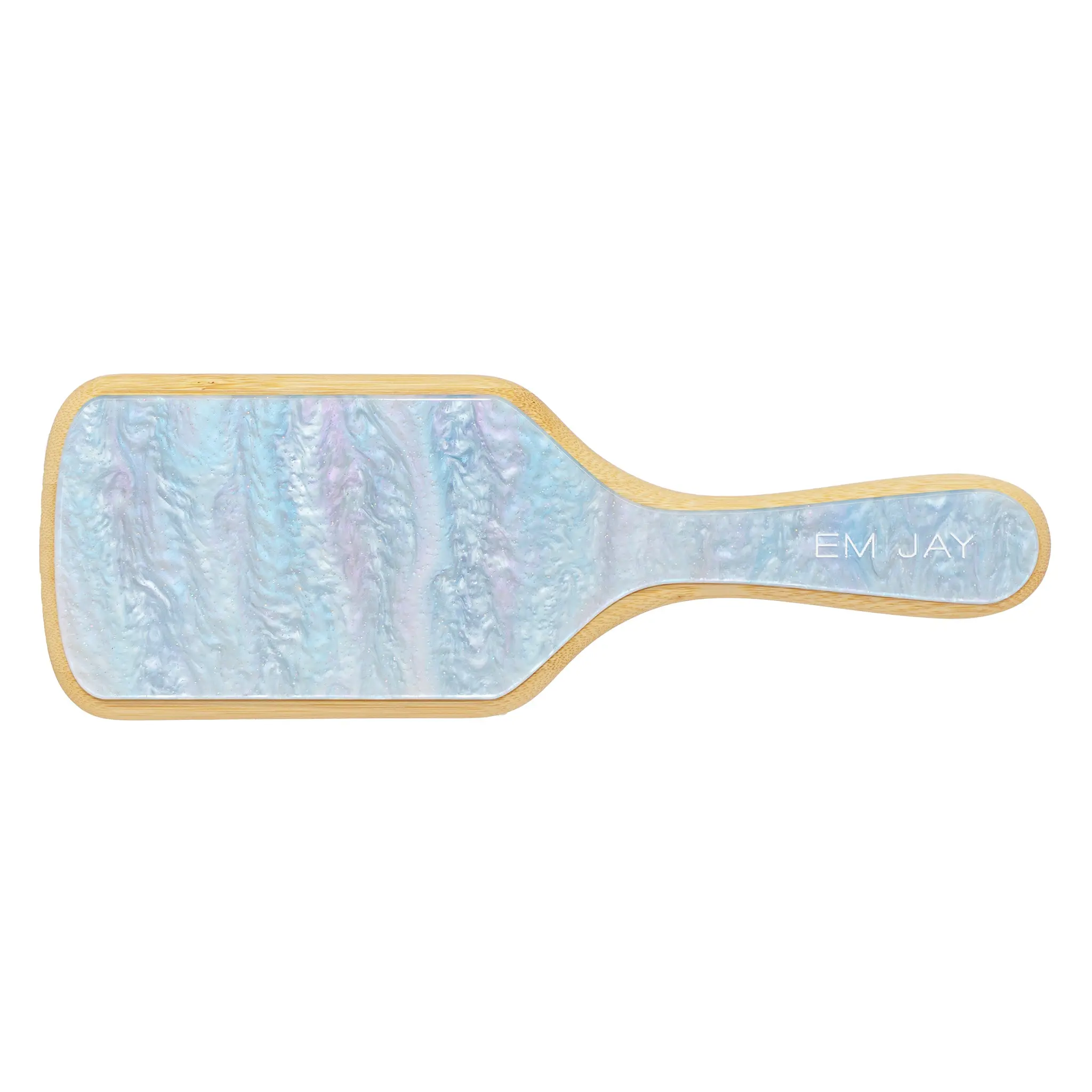 Emi Jay Bamboo Paddle Hair Brush in Blue Sugar