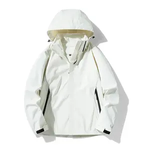 Factory Wholesale Custom Outdoor Waterproof Windbreaker Hiking Sportswear Breathable Mountaineering Camping Jacket