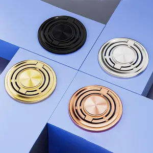 Magnetic Foldable Phone Holder, 360-Degree Rotatable Magnetic Phone Ring Holder, Fashionable Phone Accessories for Smartphones, Cell Phone Stand