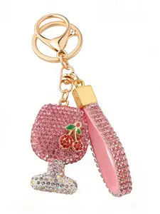 Cherry Keychain, Back-To-School Mother's Day Gift, Student Backpack Charm, Car Key Chain, Valentine's Day Surprise, Couple Gift