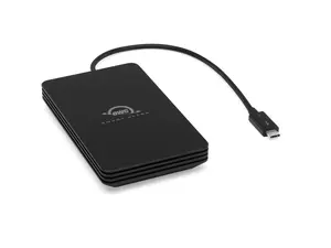 OWC 4TB Envoy Ultra Thunderbolt 5 (80Gb/s) Portable NVMe SSD - Over 6000MB/s - The First and Fastest Thunderbolt? 5 Portable SSD - Compatible With Thunderbolt 3/4 And USB4 - Weatherproof IP