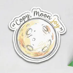 Copy Moon Joy Stickers, Artemis II Moon Mission NASA Stickers, Moon NASA Astronaut Sticker