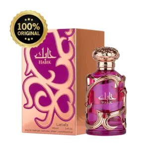 Lattafa Habik Perfume for Women - 100ml Eau de Parfum Natural Spray, 3.4 fl oz. Elegant, Subtle Scent