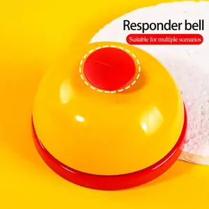 Game Competition Buzzer Bell | Loud Clear Ding - Multi-Color, Perfect for Board Games & Party Trivia