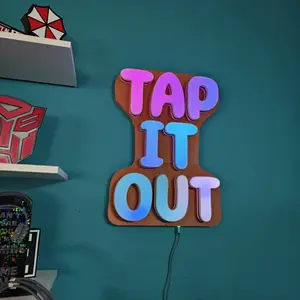 Tap It Out Sign