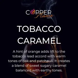 EMBER CARAMEL - Copper Flame Candle