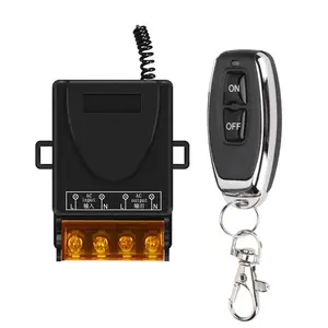 433Mhz Remote Control Wireless Switch DC 12V 1CH RF 10A Relay Receiver and 2CH Transmitter For Door Electromagnetic Lock