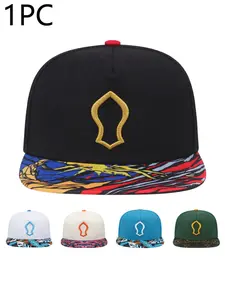 Unisex Embroidered Graffiti Baseball Hat, Adjustable Sporty Cap for Casual Wear, Outdoor Activities, Beach Trip, Street Style Gift