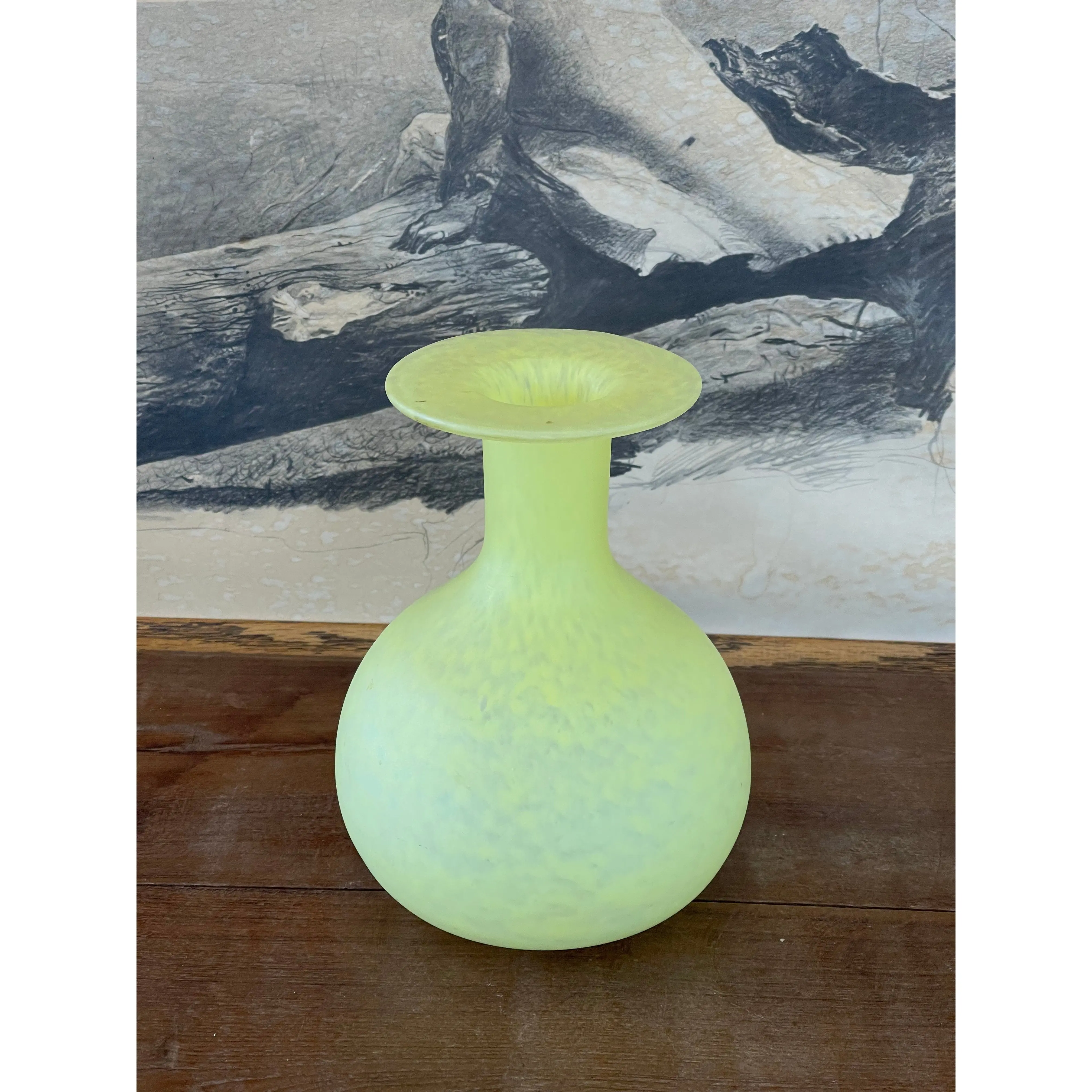 Funky Yellow Vase