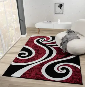 Sam's Rugs Ultra Soft Area Rug - Modern Abstract Design for Indoor Living Room & Bedroom - Stain Resistant, Easy to Clean