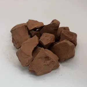 Ural Red-200g  Kaolin Clay Chunks & Lump, 100% Natural ,Zero Additive, Hard Crispy Edible Clay Mild Sticky When Wet 200g(7oz)