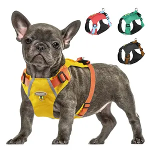Breathable Mesh Dog Harness, Anti-Pull Leash Lightweight Pet Vest, Adjustable Comfort Padding, Easy Clean, Suitable for Medium Large Dogs, No Pull Harness