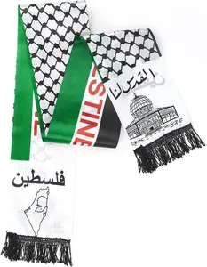 Palestine Flag Scarf Neck Scarf Palestinian Scarf Arab Gifts Palestine Bandana