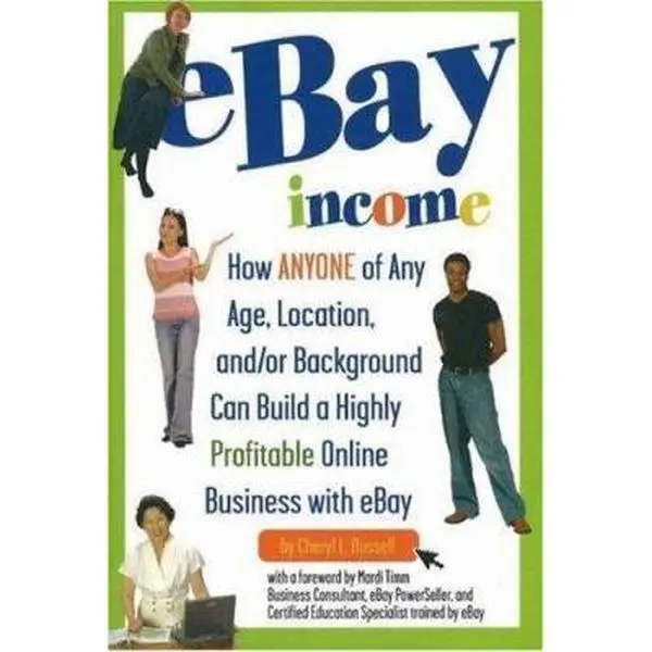 Used Paperback Business Guide Book - eBay Income Tutorial: How Anyone Can Build a Profitable Online Entrepreneur Strategy with eBay (318 Pages, Atlantic Pub Co) by Cheryl L. Russell - English, Lightweight