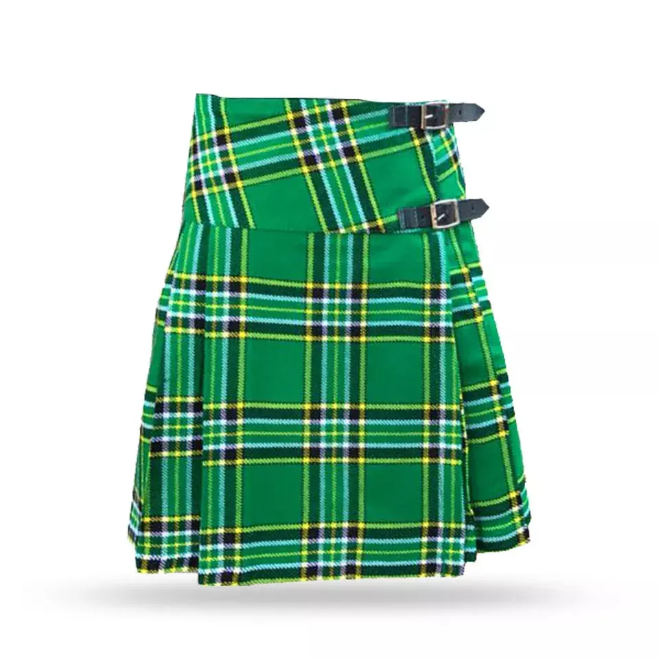 Women’s Tartan Billie Kilt Skirt – Pleated Highland Mini Kilt (28"–44")
