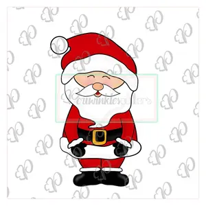 Santa Claus Full Body Cookie Cutter