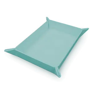 Vivid Magnetic Folding Dice Tray - Light Blue