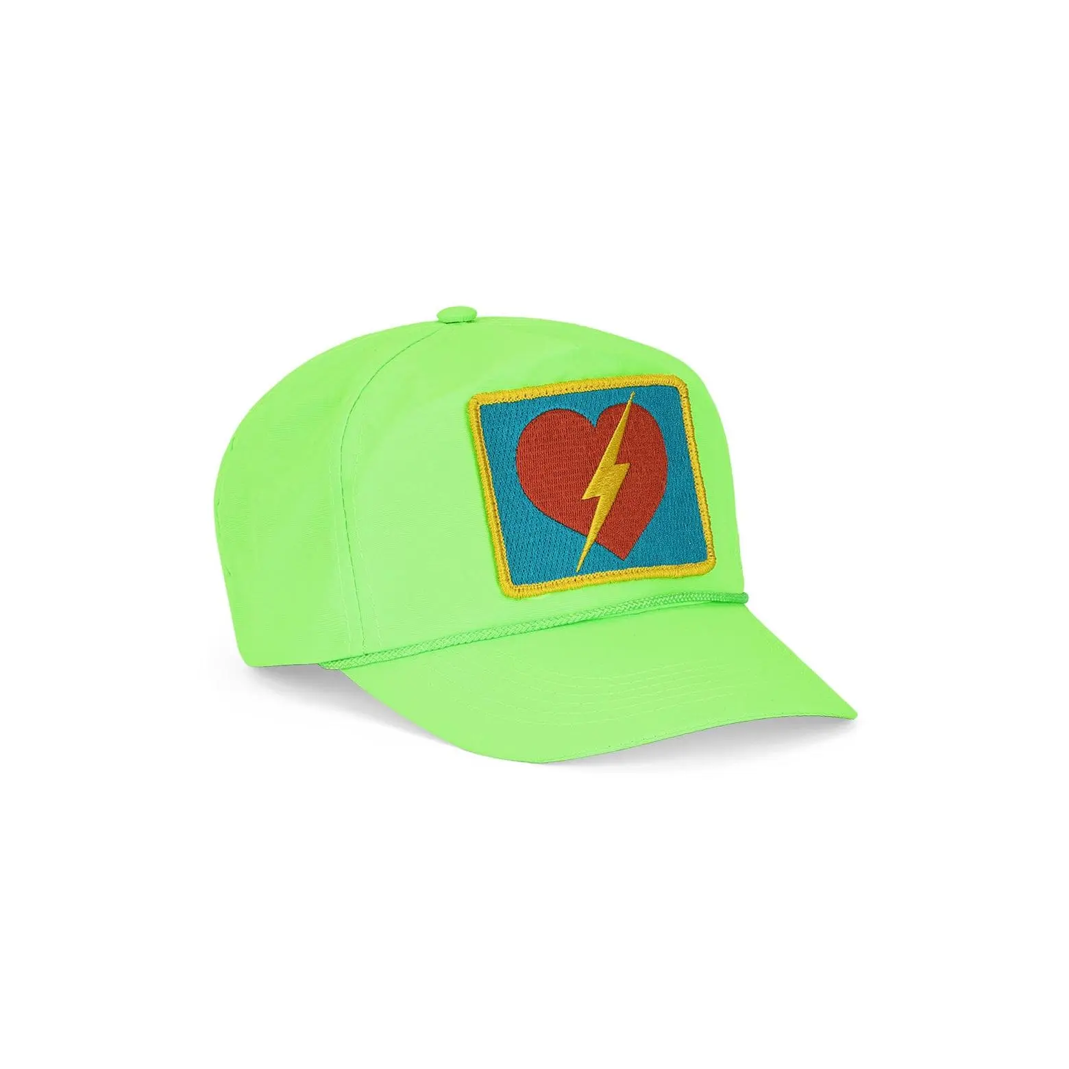 BOLT HEART VINTAGE NYLON TRUCKER HAT
