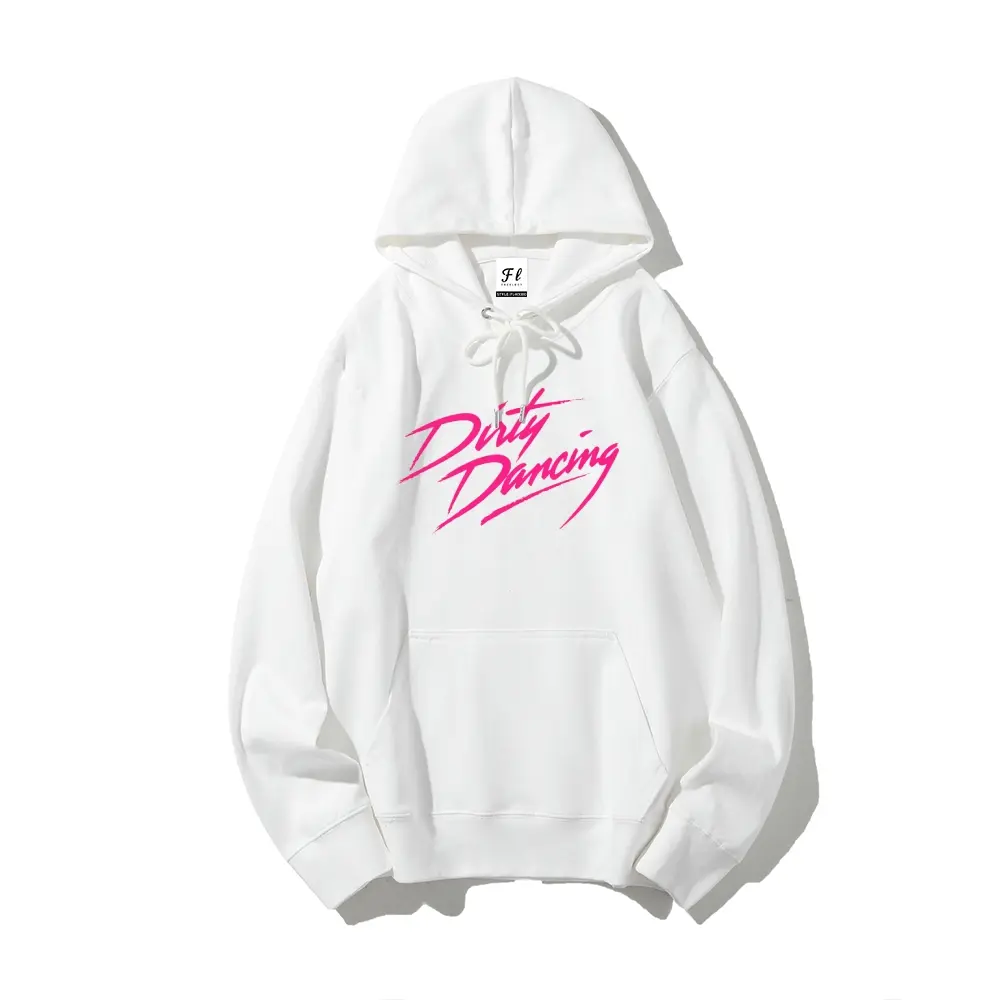 Unisex Dirty Dancing Graphic Hoodie, 80s Retro 100% Cotton Pullover, Casual Long Sleeve Streetwear Fashion with a Comfy Fit