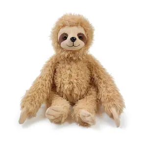 Super Soft Sloth Plush - Lifelike Design Interactive Realistic Bunny Cuddly Doll Gift for Kids' Rooms Cozy Decor & Playtime
