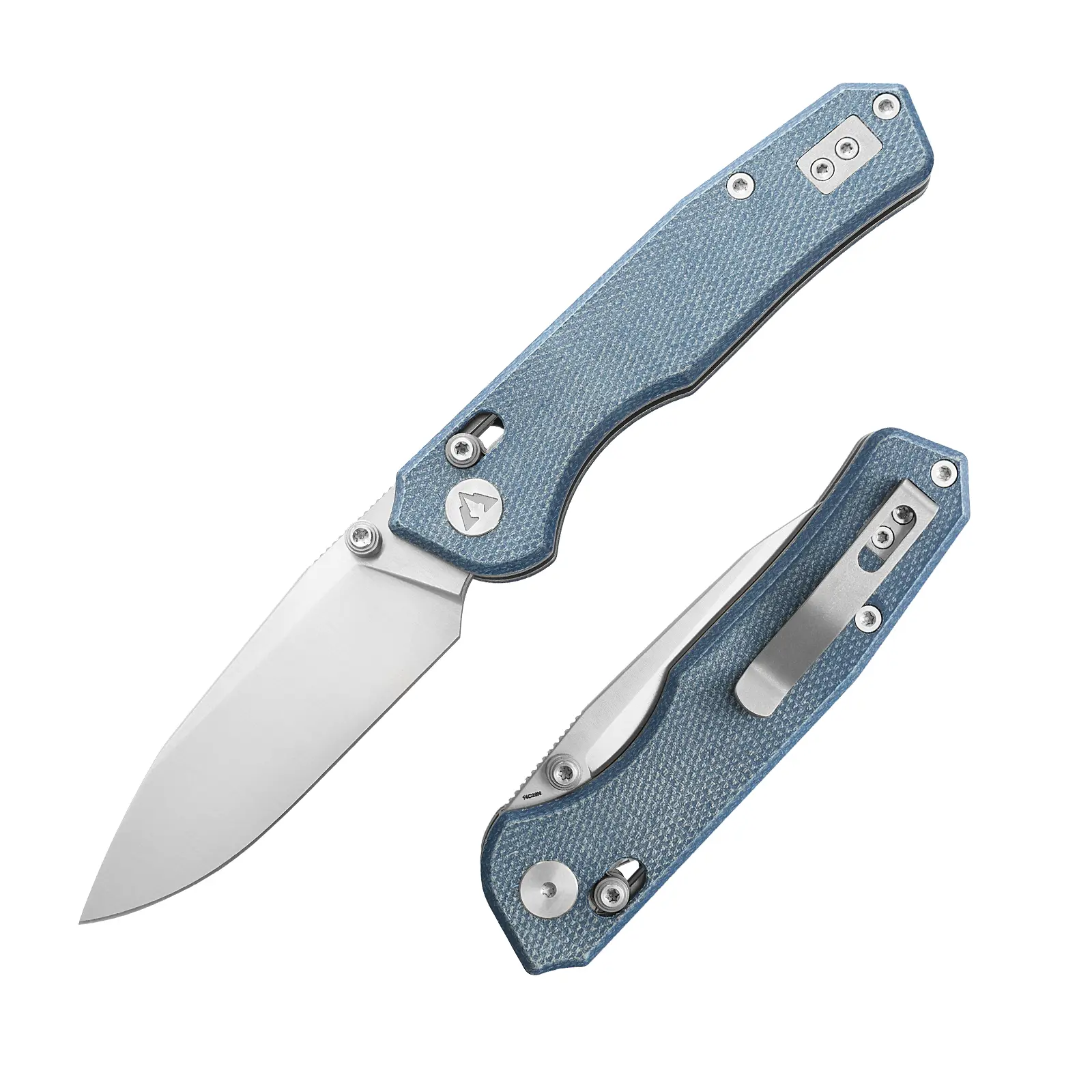 CMBMADEKNIVES Explorer CMB-18D Folding Knife 14C28N Steel Micarta Handle EDC Outdoor Camping Pocket Knife
