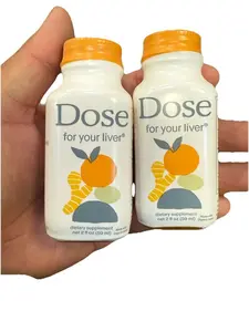 DOSE for Your Liver 2oz 2 Pack, Plant-Based Liver Detox, Turmeric, Dandelion, Ginger, Milk Thistle, US Seller, Quick Ship All Natural Supplement Edible Dietary Supplement