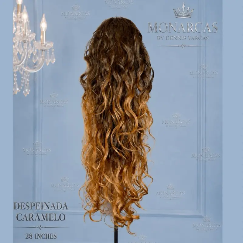Messy Caramel Ponytail 28”