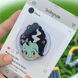Cute Frankenstein Girl MagSafe Phone Grip – Spooky Kawaii Accessory