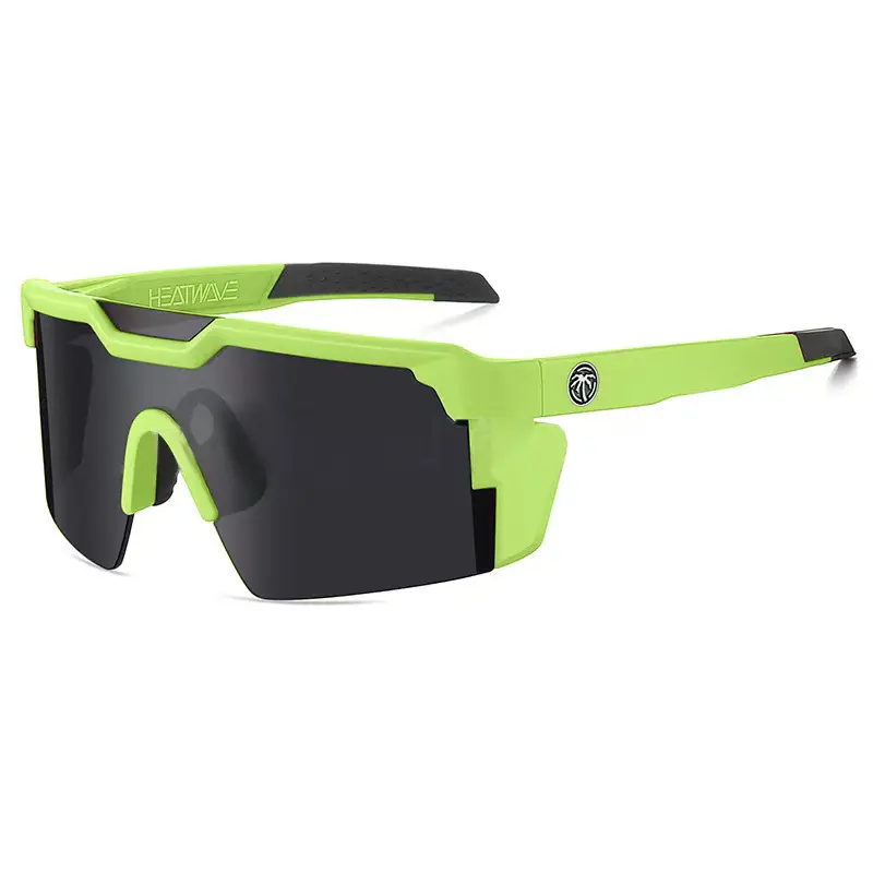 C14 fluorescent green frame gray film