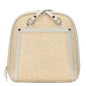 Daisy Bamboo Straw Convertible Backpack