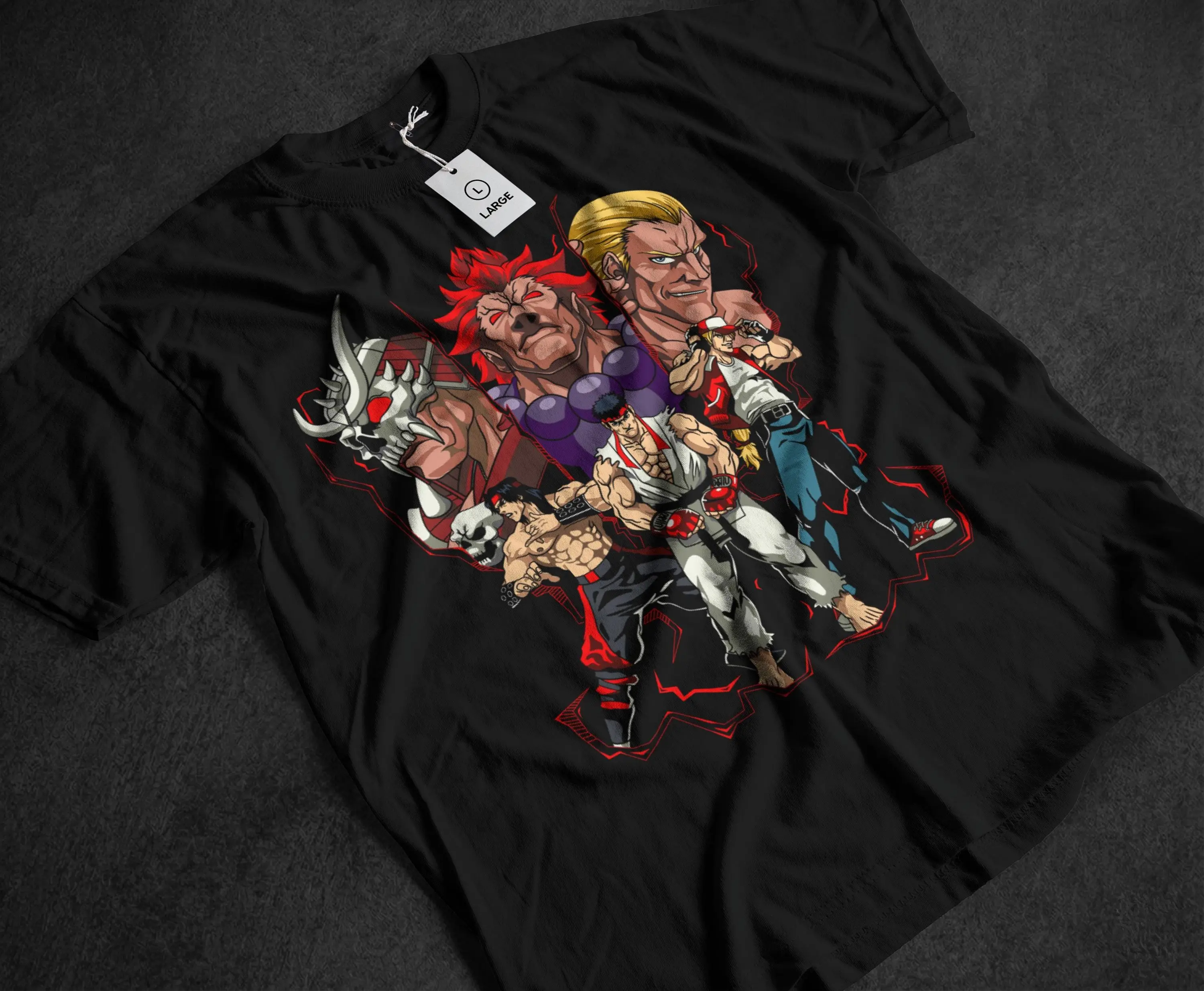 Street Fighting Unisex T-Shirt, 90s Arcade, Brawler, Mortal Kombat, Tekken, Gift for him