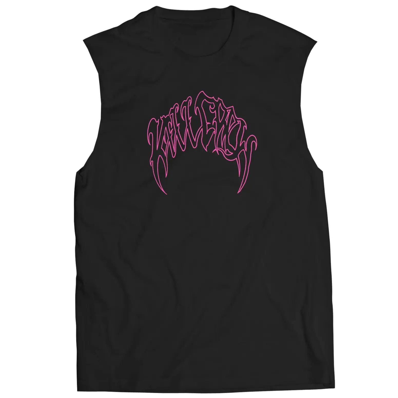 CLASSIC CUT OFF-BLACK/PINK