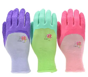 G & F Products Women Gardening Gloves with Micro Foam Coating - Garden Gloves Texture Grip