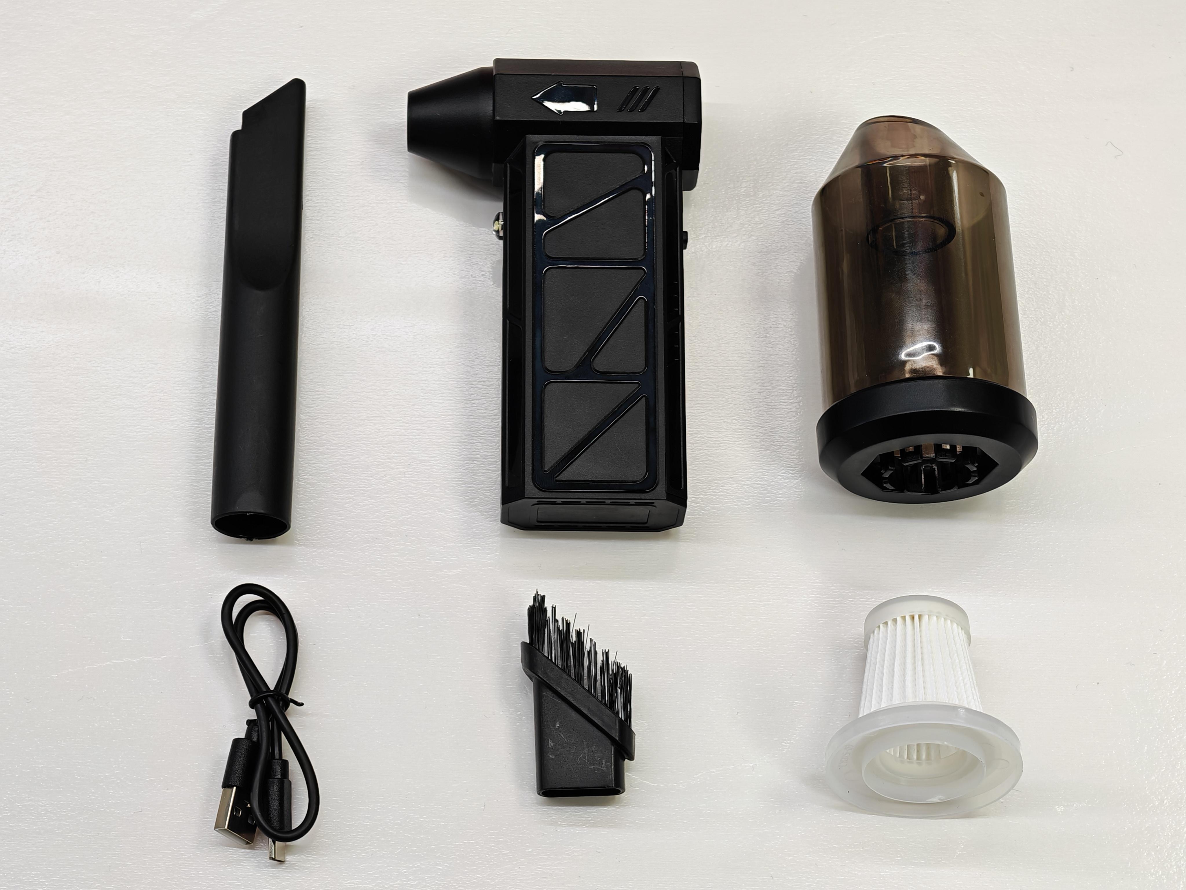 Compressed Air Duster, 130,000 RPM Keyboard Cleaner, Replace Compressed air can, Computer Accessories for Outdoors, PC, Electronics, Snow and Car Dust Off