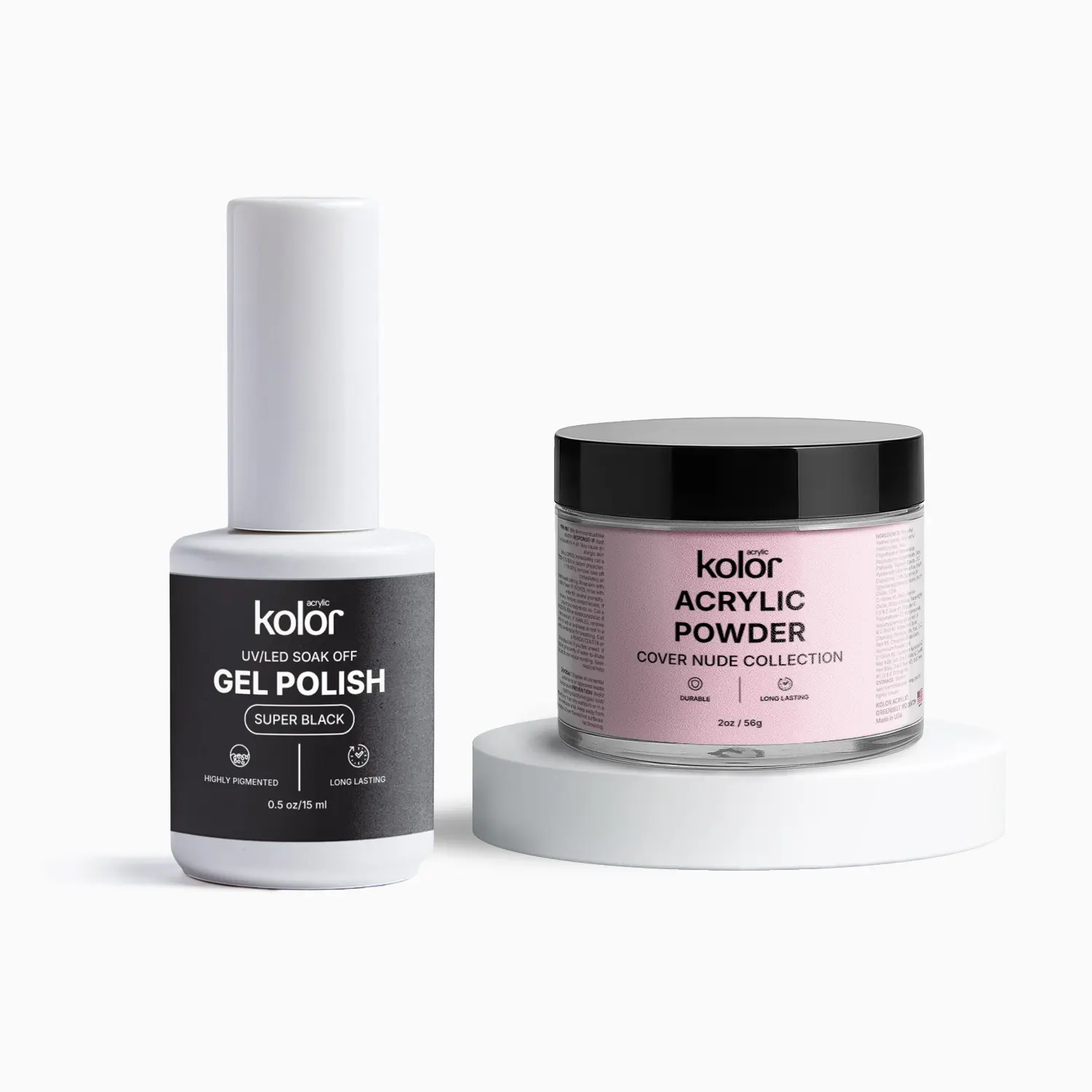 Acrylic Powder & Gel Polish Combo